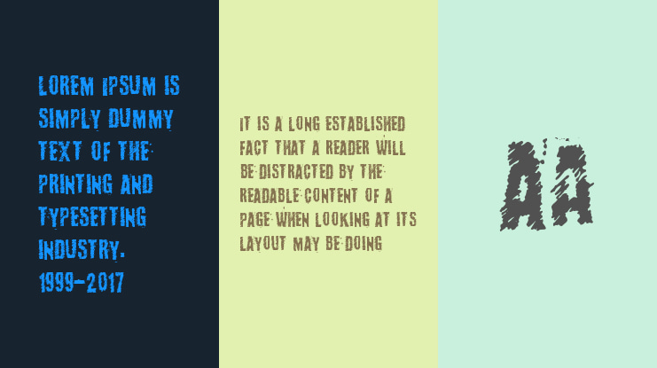 Kopanyica Strasse Font