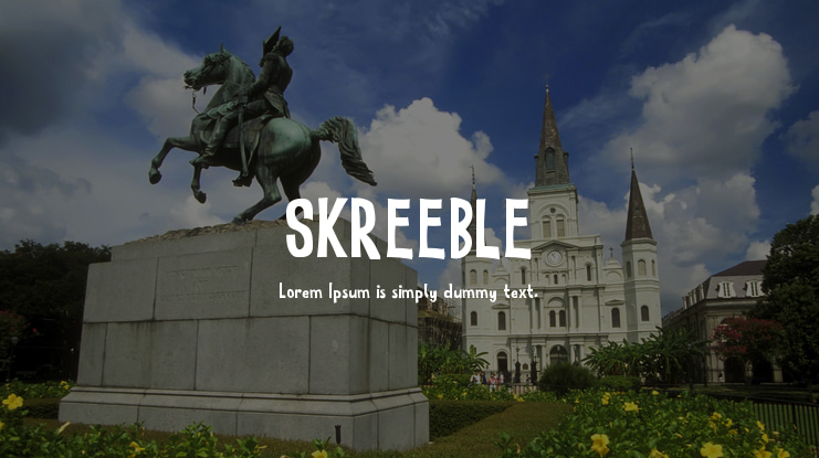 SKREEBLE Font