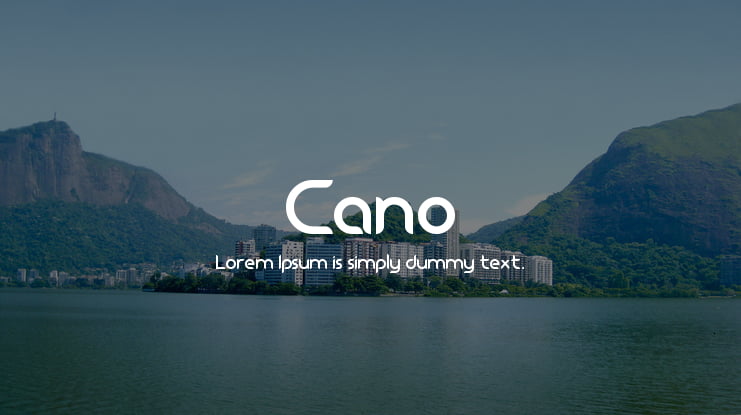 Cano Font