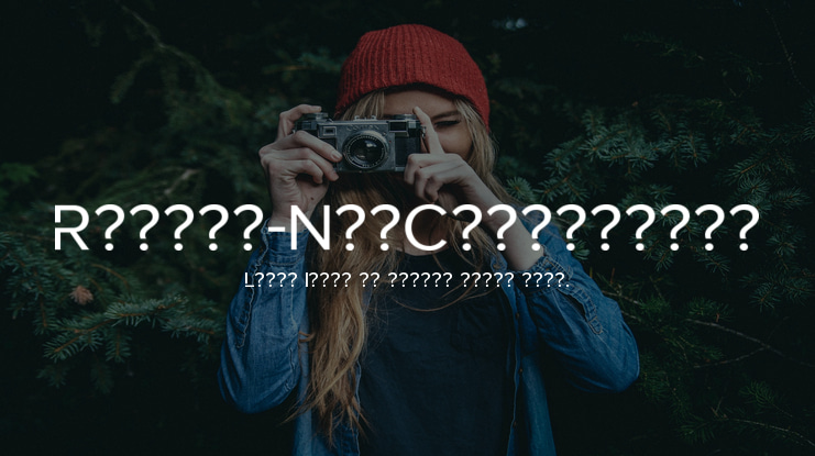 Robota-NonCommercial Font