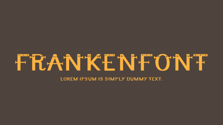 Frankenfont Font
