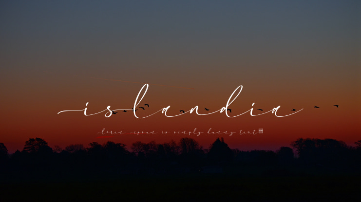 Islandia Font