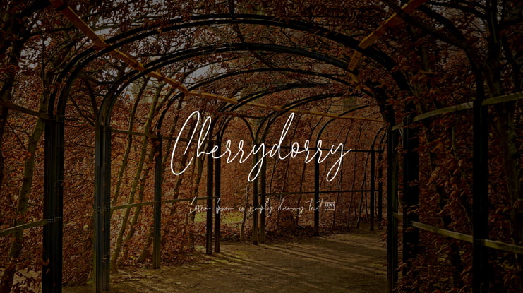 Cherrydorry Font