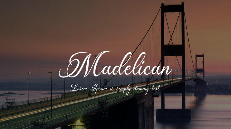 Madelican Font