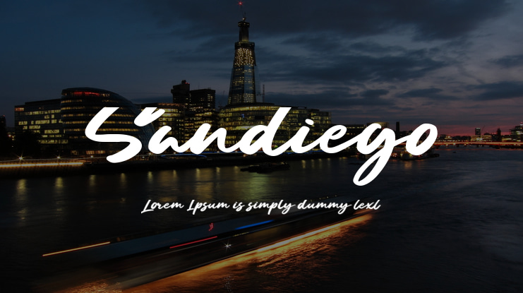 Sandiego Font