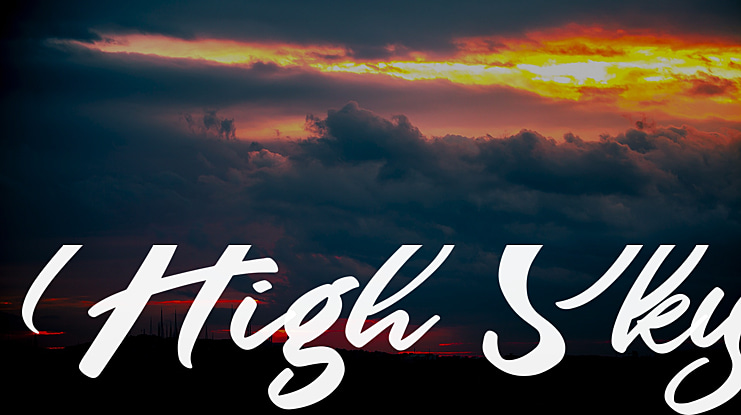 High Sky Font