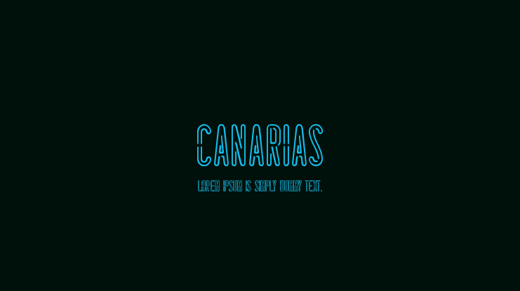 Canarias Font