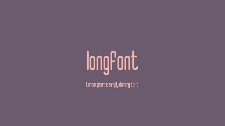 longfont Font