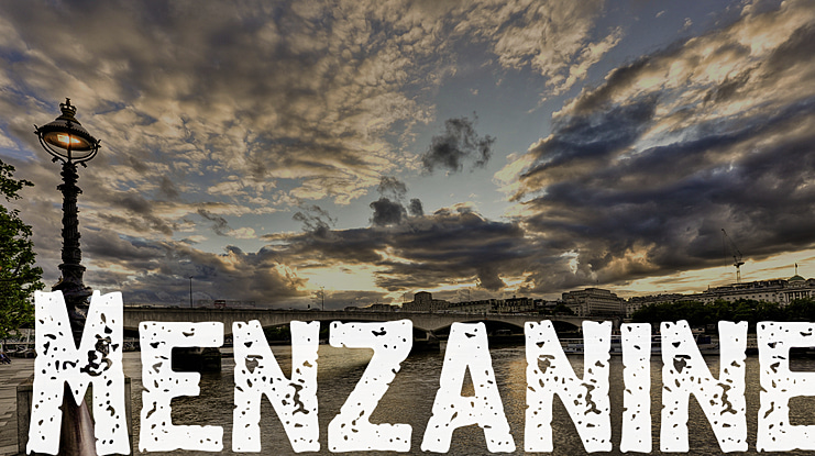 Menzanine Font