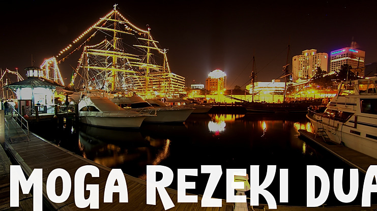 MoGa ReZeKi DuA Font