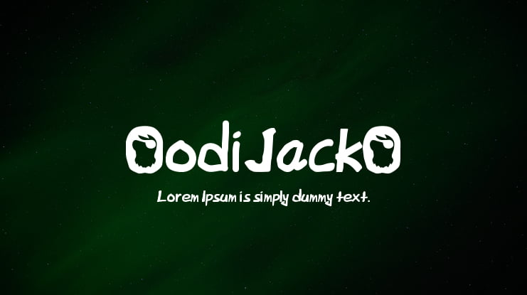 OodiJackO Font