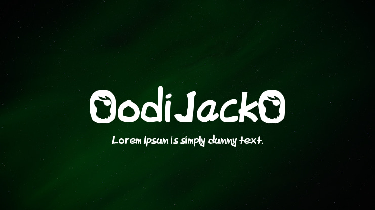OodiJackO Font