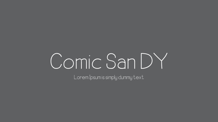 Comic San DY Font