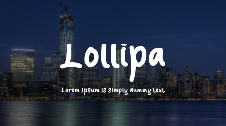 Lollipa Font