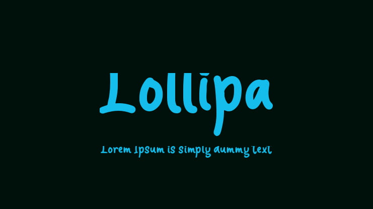 Lollipa Font