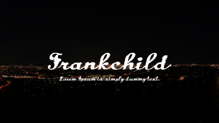 Frankchild Font