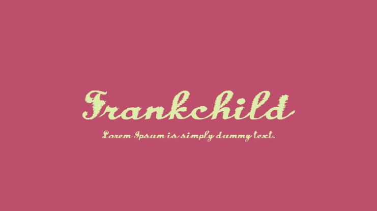 Frankchild Font