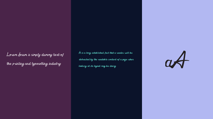 Hand Creation Personal Use Font