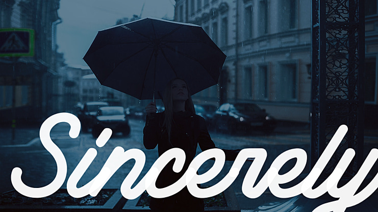 Sincerely Font
