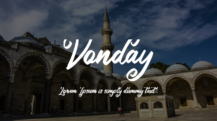 Vonday Font