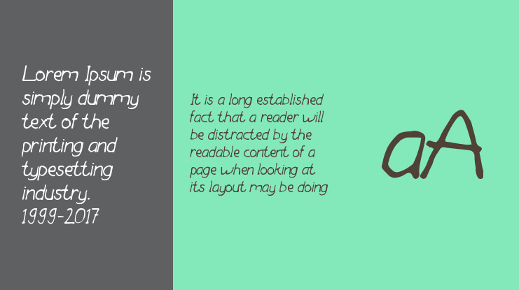 Forestia Handed Font