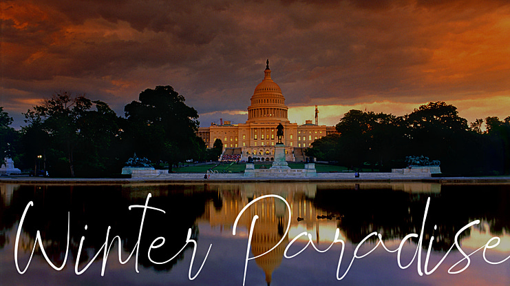 Winter Paradise Font