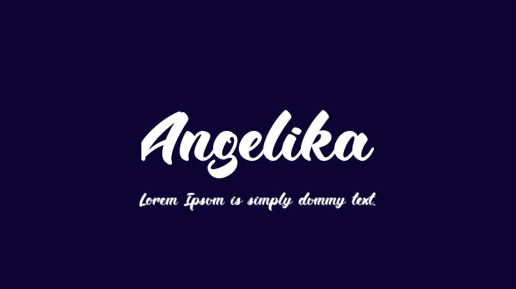 Angelika Font