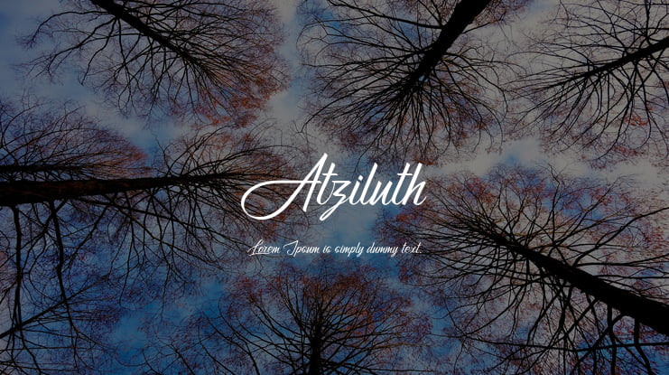 Atziluth Font