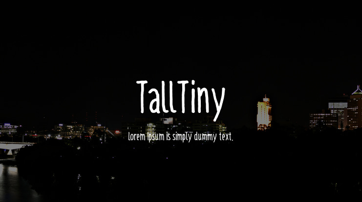 TallTiny Font Family