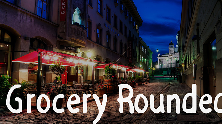 Grocery Rounded Font