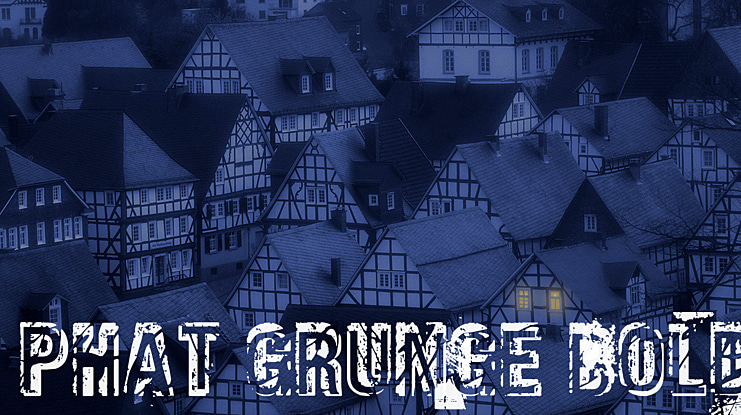Phat Grunge Bold Font