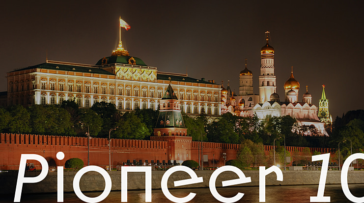Pioneer 10 Font