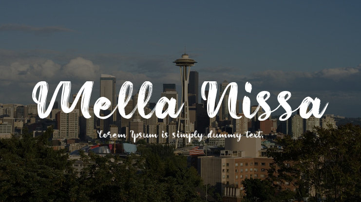 Mella Nissa Font