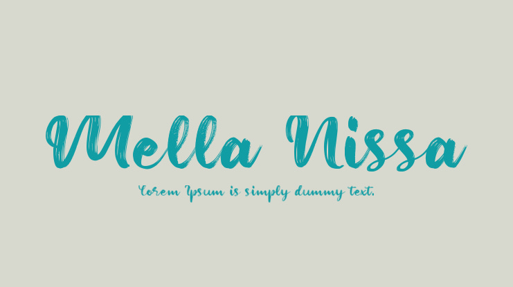 Mella Nissa Font