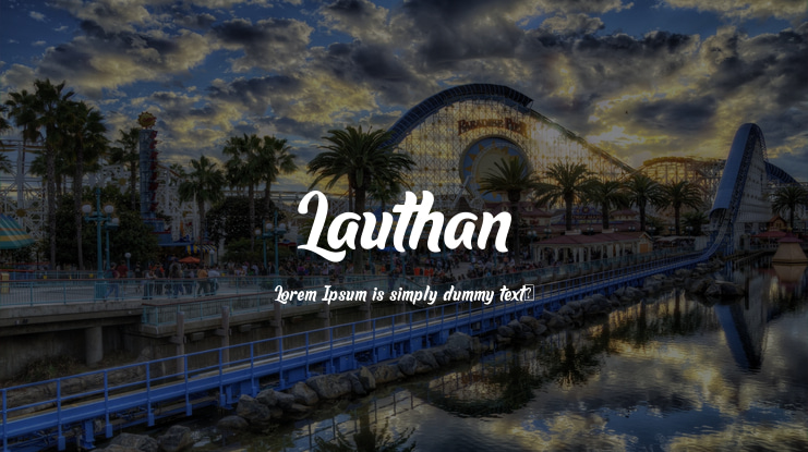 Lauthan Font