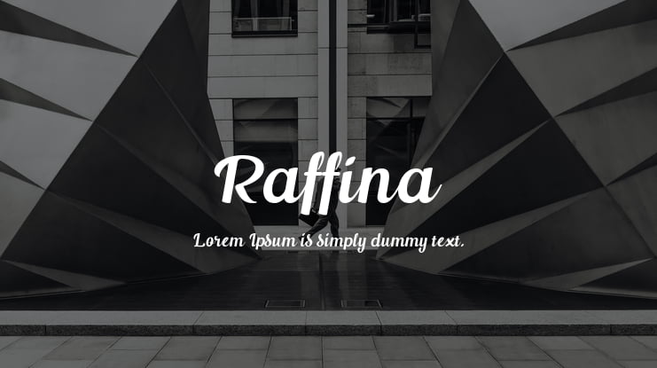 Raffina Font Family