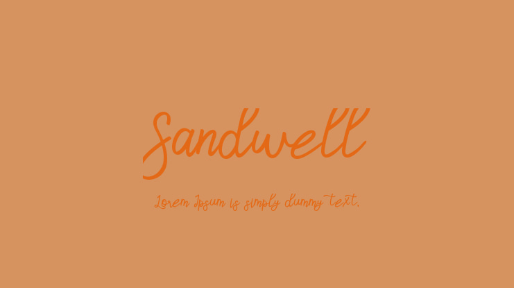Sandwell Font