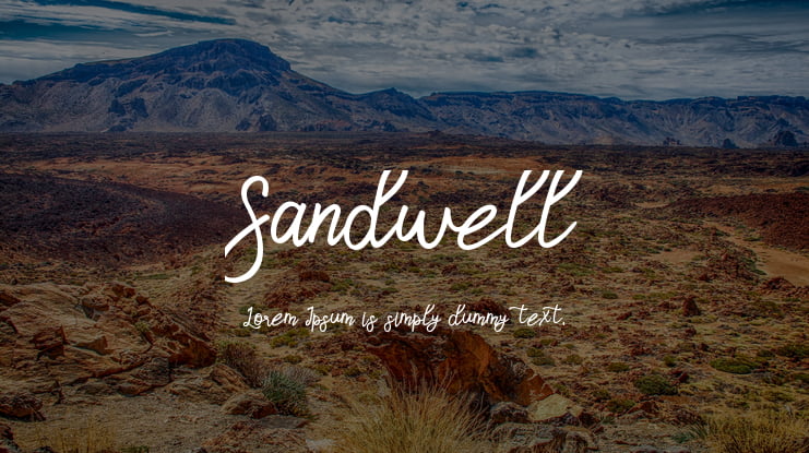 Sandwell Font