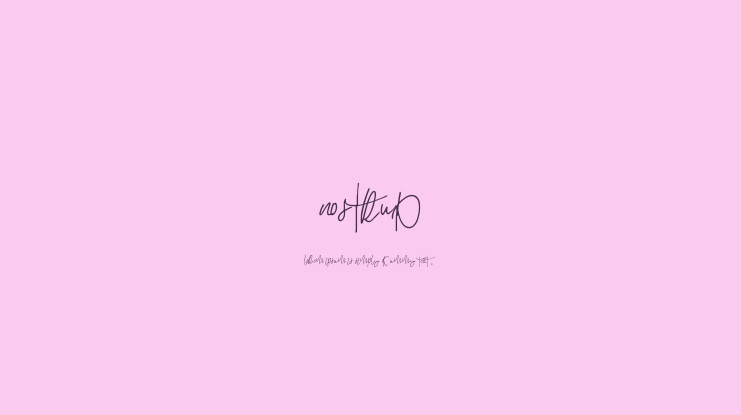 nostrud Font