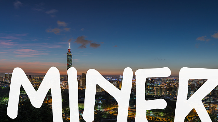 MINER Font