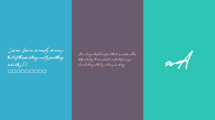 GoldenSignature Font