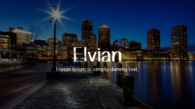 Elvian Font