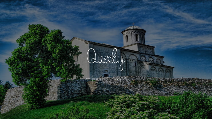 Quesky Font