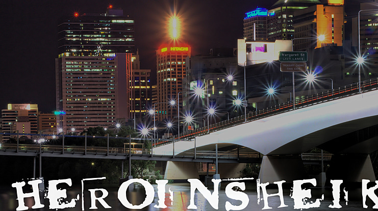 Heroin Sheik Font