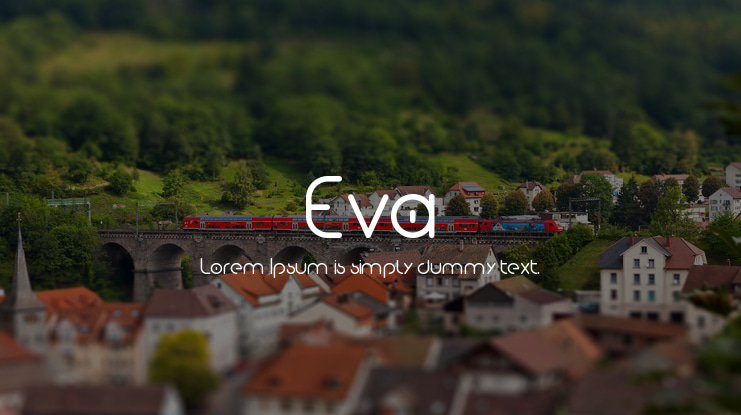 Eva Font Family