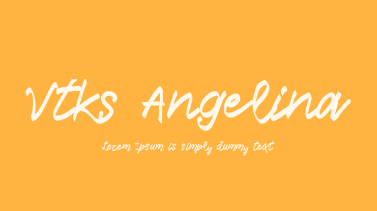 Vtks Angelina Font