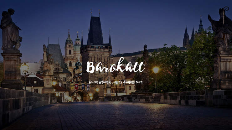 Barokatt Font