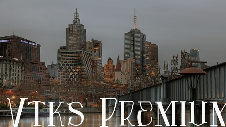 Vtks Premium Font