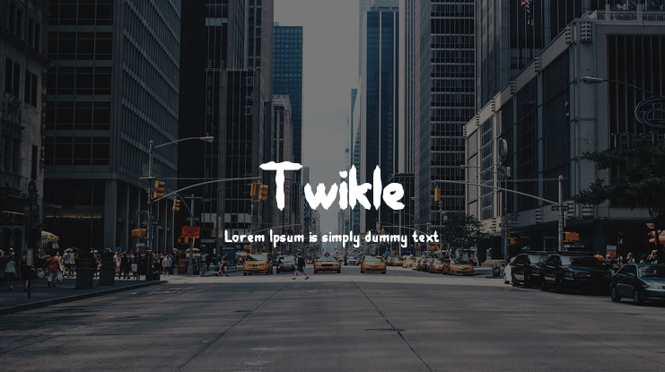 Twikle Font