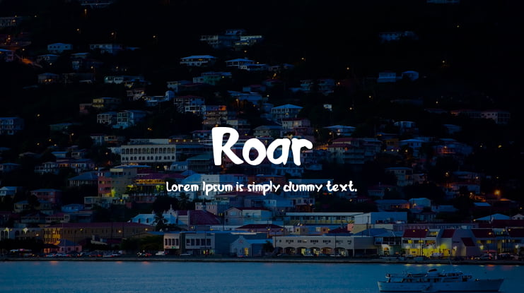 Roar Font